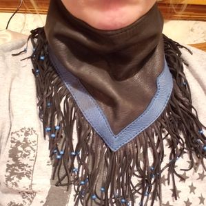 Women's Leather Neck Gator